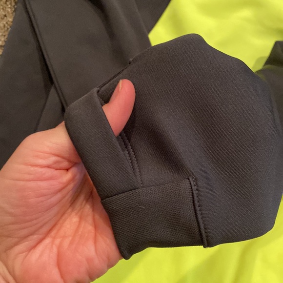 Women’s XL Grey & Lime Green Nike Hoodie - Picture 2 of 9